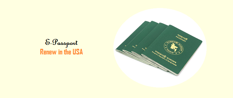 Renew Bangladesh Passport in the USA